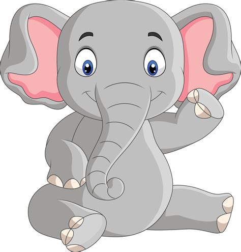 cute cartoon elephant